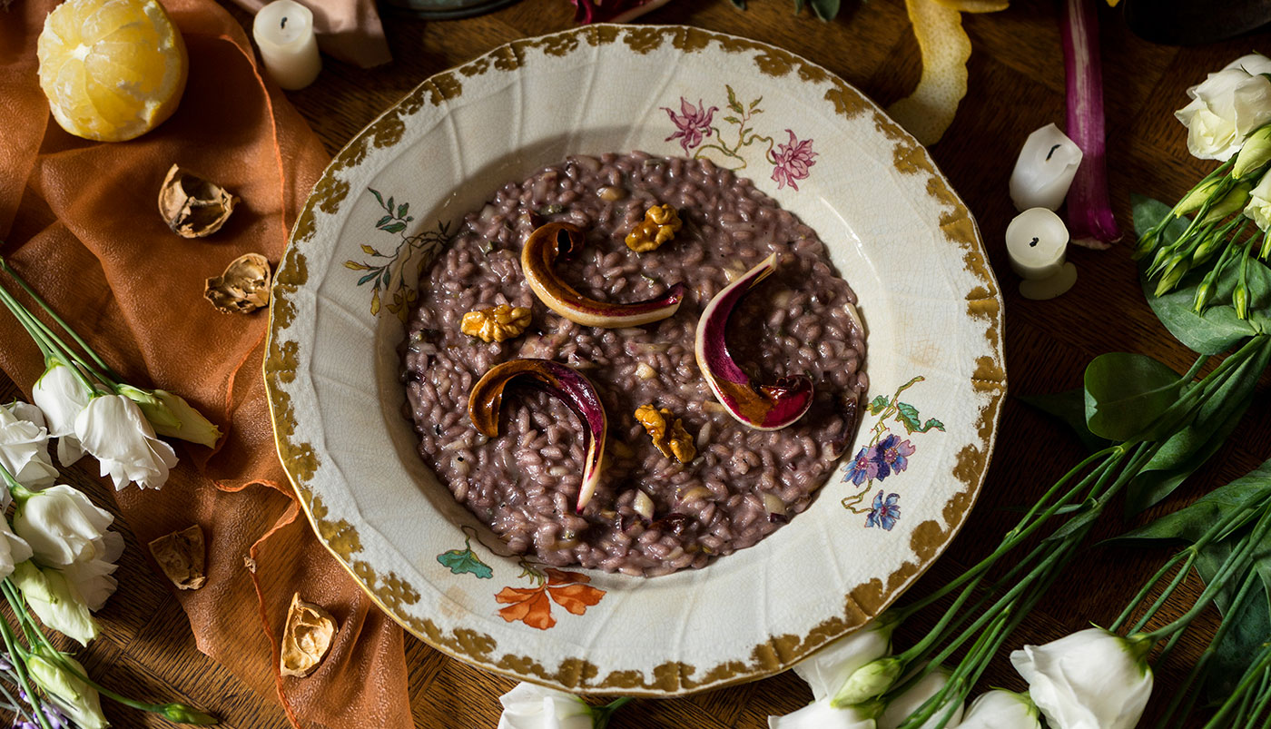 A special dish from Verona: the Amarone Risotto